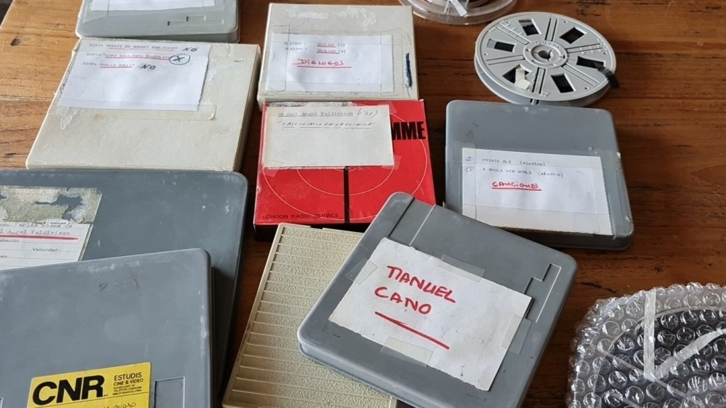 Hallazgo: material sonoro de doblaje&nbsp;cinematográfico