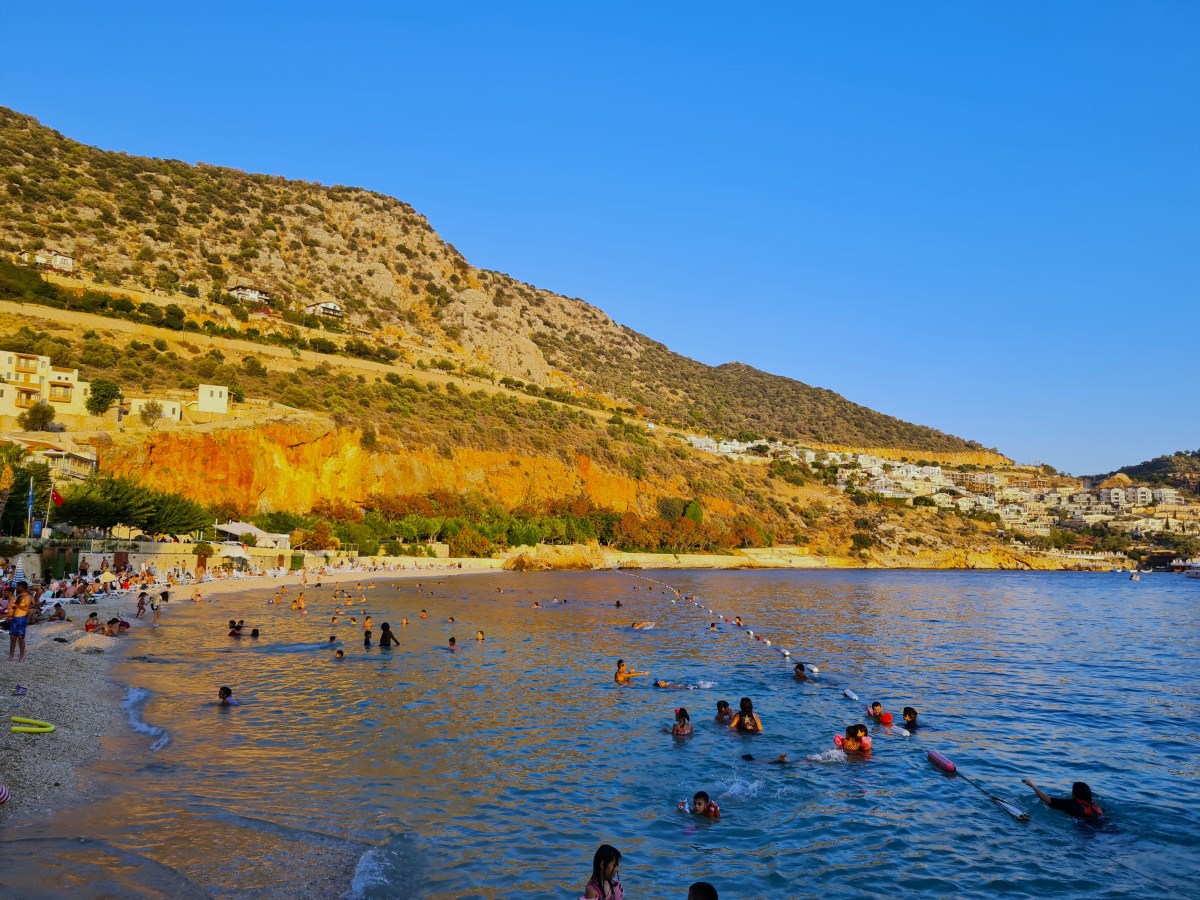 La platja de Kalkan a&nbsp;Turquia