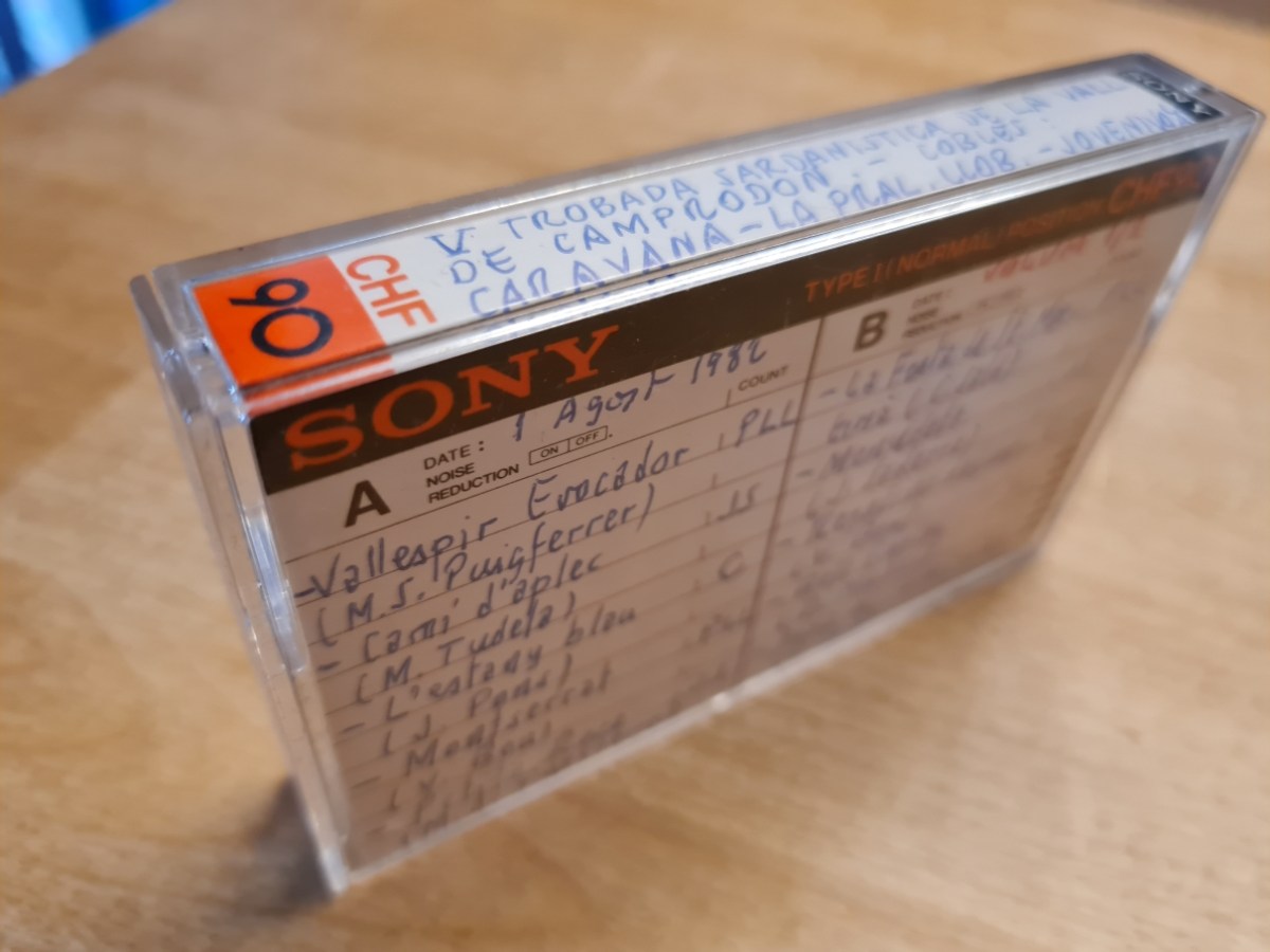 Joies històriques: cintes documentades de&nbsp;sardanes