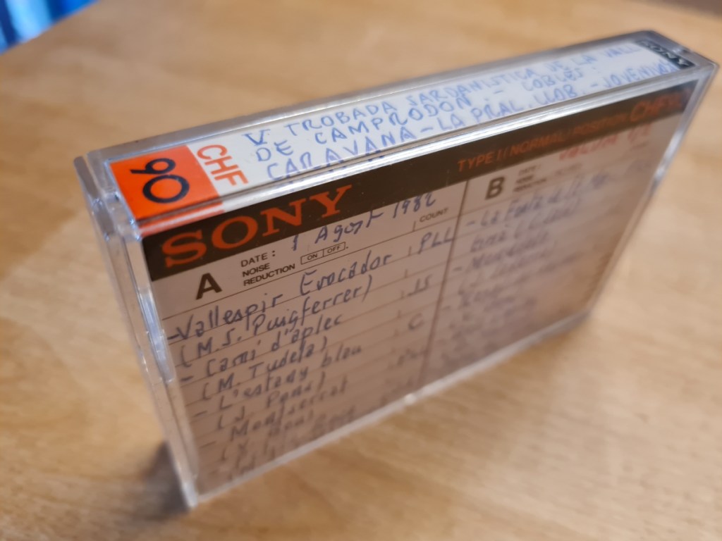 Joies històriques: cintes documentades de&nbsp;sardanes