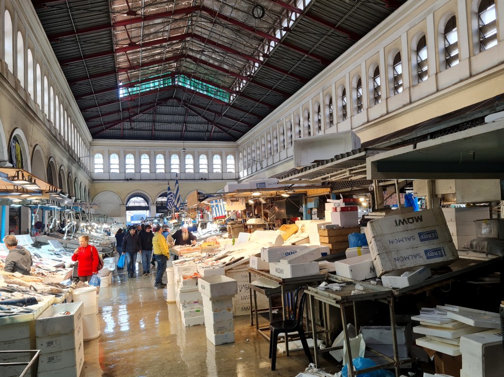 Un paseo sonoro en el Mercado Central de&nbsp;Atenas