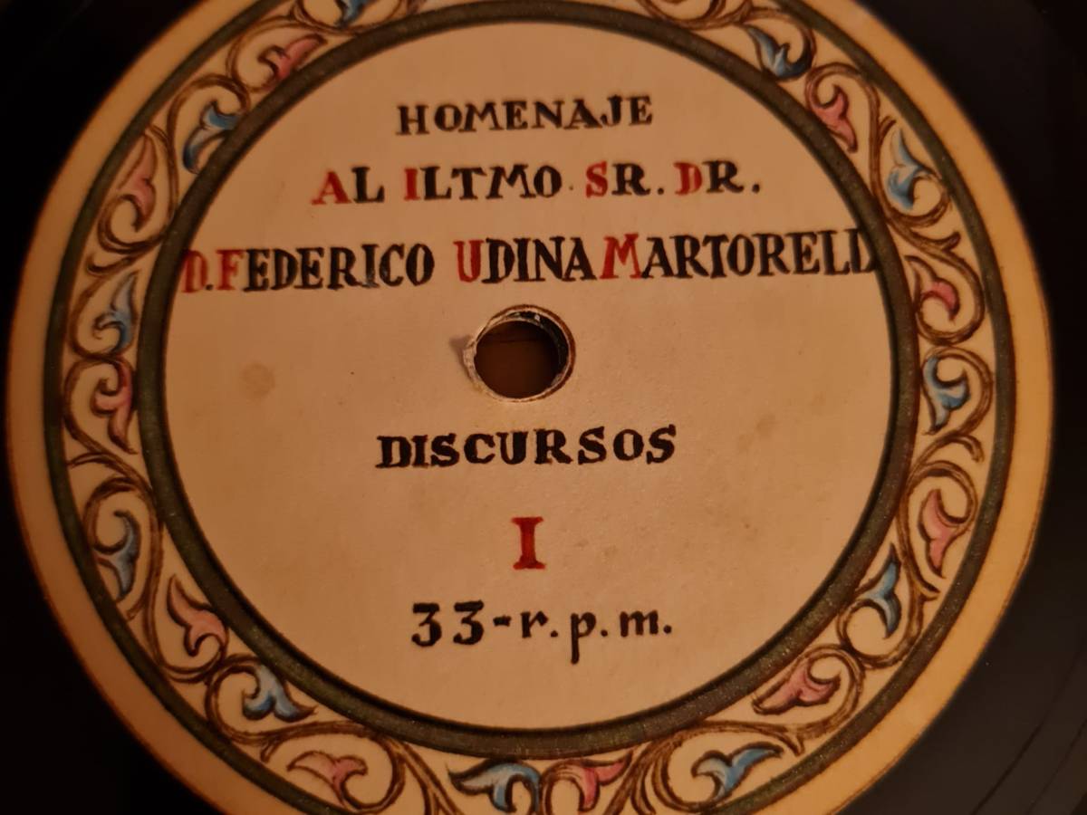 Homenatge-gravació sonora a Frederic Udina&nbsp;Martorell