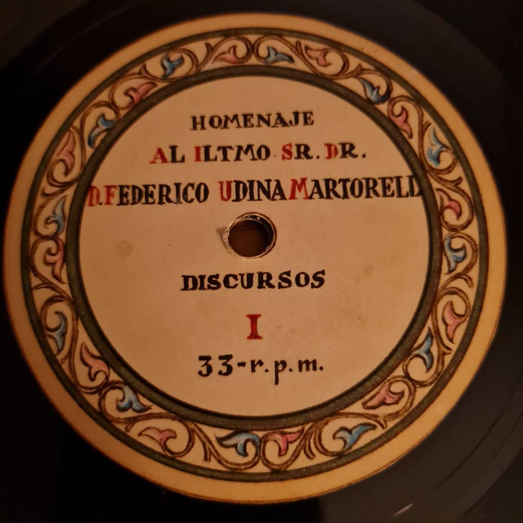 Homenatge-gravació sonora a Frederic Udina&nbsp;Martorell