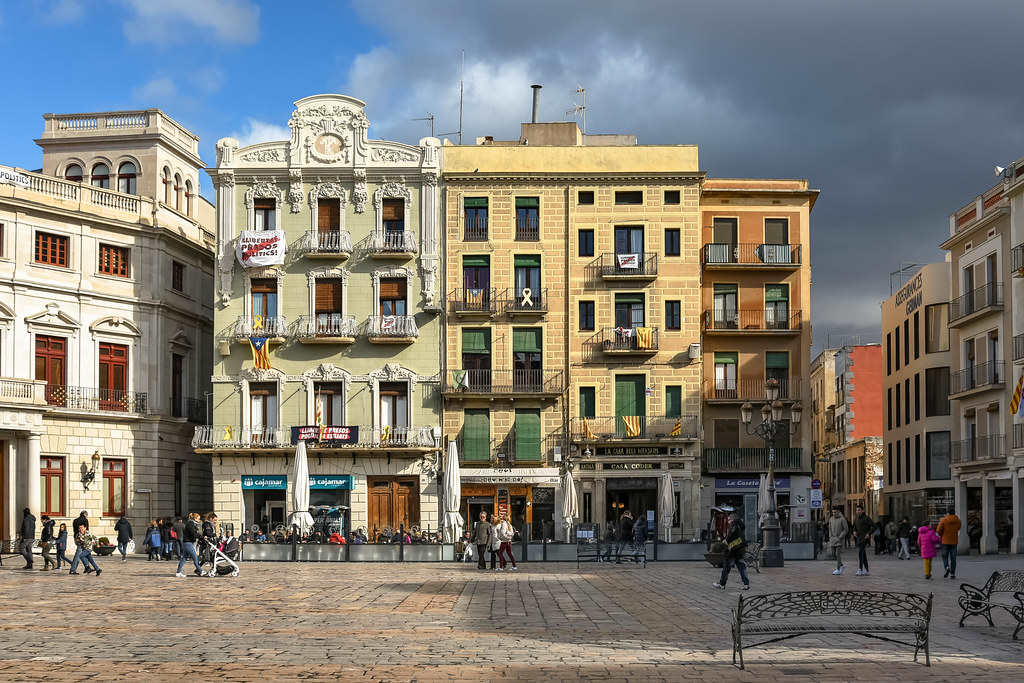 Ambient sonor de la plaça del Mercadal de&nbsp;Reus